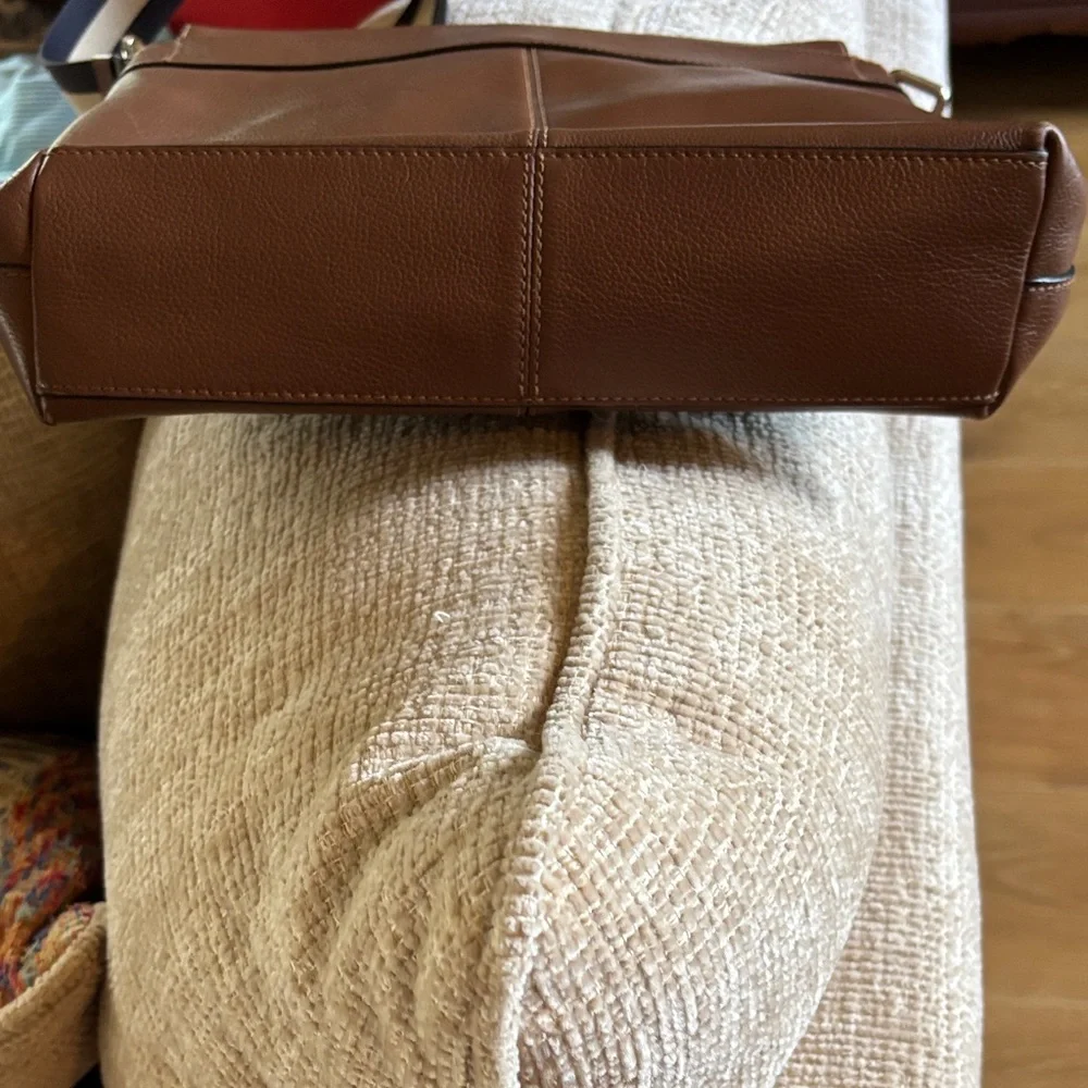 Coach Brown Leather Messanger Bag